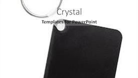  Presentation with key - PPT theme having blank-black-key-holder background and a white colored foreground