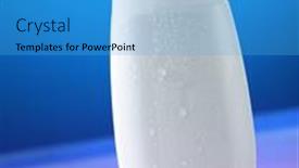  Presentation with shampoo - Audience pleasing presentation consisting of blank-bottle-of-shampoo backdrop and a  colored foreground