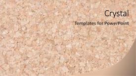  Presentation with cork - Theme with blank bulletin board - empty cork memo used background and a lemonade colored foreground