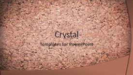  Presentation with oak wood texture and - Slide set consisting of blank bulletin board - image texture cork - wood background and a coral colored foreground