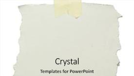  Presentation with bulletin board - Slides enhanced with blank bulletin board - piece of sheet background and a sky blue colored foreground