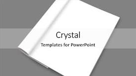  Presentation with brochure - Slide set consisting of blank catalog brochure magazines book background and a white colored foreground