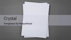  Presentation with brochure - Cool new slides with blank catalog brochure magazines book backdrop and a lemonade colored foreground