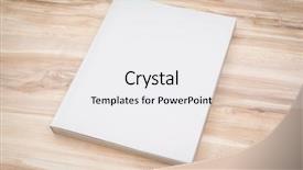  Presentation with magazines - Slide set having blank catalog magazines book mock background and a white colored foreground