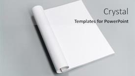  Presentation with magazines - Presentation design consisting of blank-catalog-magazines-book-mock background and a light gray colored foreground
