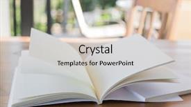  Presentation with magazines - Amazing PPT theme having up on wood background moving backdrop and a lemonade colored foreground