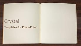  Presentation with magazines - Beautiful slide deck featuring blank catalog magazines book mock up on wood background backdrop and a lemonade colored foreground