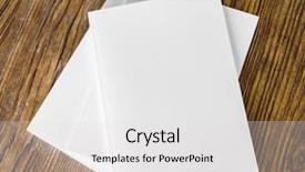  Presentation with magazines - Audience pleasing slide deck consisting of blank catalog magazines book mock backdrop and a  colored foreground