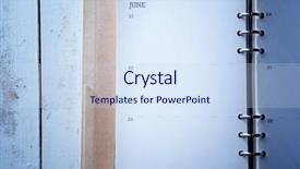  Presentation with dairy - Slides enhanced with history calendar - blank dairy old wooden table background and a  colored foreground