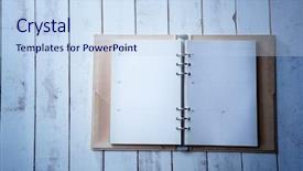  Presentation with dairy - Theme with history calendar - blank dairy old wooden table background and a  colored foreground