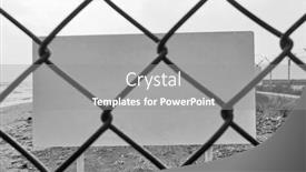  Presentation with danger - Theme having blank-danger-or-warning-sign background and a gray colored foreground