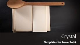  Presentation with blank old book - Audience pleasing PPT layouts consisting of blank-empty-black-chalkboard backdrop and a dark gray colored foreground