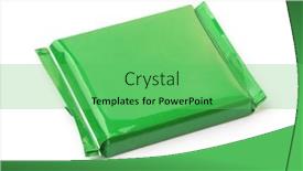  Presentation with plastic bag - Slide deck enhanced with blank-green-food-plastic-bag background and a seafoam green colored foreground