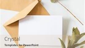  Presentation with craft - Slide set featuring blank-greeting-card-invitation-mockup background and a lemonade colored foreground