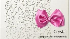  Presentation with greeting card - Audience pleasing theme consisting of blank greeting card backdrop and a lemonade colored foreground