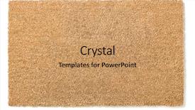  Presentation with sweet - PPT theme with blank home sweet home welcome background and a coral colored foreground