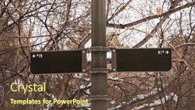  Presentation with pointer - Cool new theme with blank-information-pointer-in-park backdrop and a tawny brown colored foreground