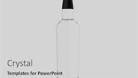  Presentation with liquor - Amazing slides having blank-liquor-bottle-drink-product backdrop and a light gray colored foreground