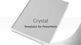  Presentation with book - Presentation design with blank-mockup-white-book-cover and a light gray colored foreground