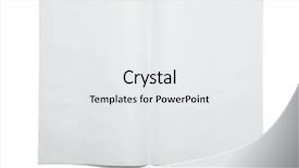  Presentation with newspaper - Colorful PPT theme enhanced with blank newspaper centerspread isolated backdrop and a white colored foreground