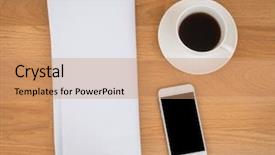  Presentation with christmas empty blank letter - Amazing slides having blank newspaper with empty space backdrop and a  colored foreground