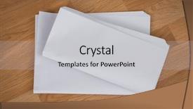  Presentation with christmas empty blank letter - Cool new PPT theme with blank newspaper with empty space backdrop and a  colored foreground