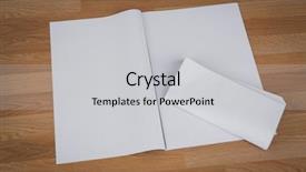  Presentation with christmas empty blank letter - PPT layouts having blank newspaper with empty space background and a  colored foreground