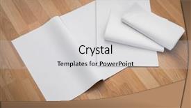  Presentation with christmas empty blank letter - Colorful presentation design enhanced with blank newspaper with empty space backdrop and a  colored foreground