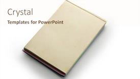  Presentation with clipping - Presentation theme having blank-note-pad-with-clipping background and a cream colored foreground