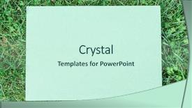  Presentation with frame border - Beautiful slides featuring blank on the green grass backdrop and a  colored foreground