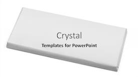  Presentation with white chocolate - Colorful PPT theme enhanced with blank-package-cover-template backdrop and a white colored foreground