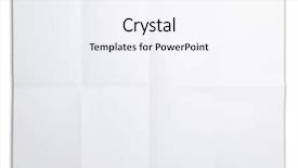  Presentation with fold - Theme consisting of blank paper with fold mark background and a white colored foreground