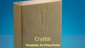  Presentation with recycle - PPT theme enhanced with blank-parcel-wrapped-with-recycle background and a violet colored foreground