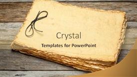  Presentation with rustic wood - Audience pleasing PPT theme consisting of blank-retro-sketchbook-with-tan backdrop and a blonde colored foreground