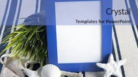  Presentation with photo collage - PPT theme enhanced with blank slides border - beautiful vintage collage with photo background and a teal colored foreground