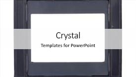  Presentation with metal frames frame and steel - Slide deck consisting of blank slides border - slide frames background and a white colored foreground