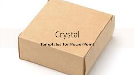  Presentation with cardboard - Theme enhanced with blank-small-brown-cardboard-box background and a lemonade colored foreground