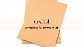  Presentation with paper heart from music book - Theme consisting of blank spiral border - recycled paper book on white background and a lemonade colored foreground