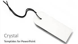  Presentation with price - PPT layouts enhanced with blank tag price tag gift background and a white colored foreground