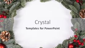  Presentation with congratulation - Cool new theme with blank-white-background-card-framed backdrop and a sky blue colored foreground