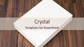  Presentation with blank - Slide deck enhanced with blank white box mock up background and a lemonade colored foreground