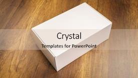  Presentation with white blank notebook silver - Slide deck enhanced with blank white box mock up background and a lemonade colored foreground