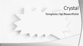  Presentation with bubble - Audience pleasing presentation theme consisting of blank white paper speech bubbles backdrop and a white colored foreground