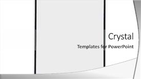 Presentation with vertical - Presentation theme featuring blank white vertical road sign background and a white colored foreground
