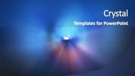  Presentation with motion - Cool new PPT layouts with blasting tunnel - colorful motion blurred abstract background backdrop and a ocean colored foreground