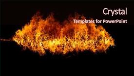  Presentation with flat earth on black - Presentation design with fire explosive - blazing flames explosion over black background and a wine colored foreground