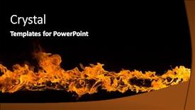  Presentation with flames - 