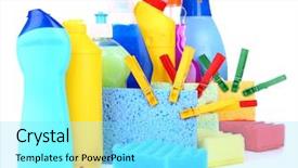  Presentation with cleaning - Presentation theme featuring woman hands typing laptop computer with www on search bar over black friday sale banner background holiday shopping online business and technology background and a gray colored foreground.