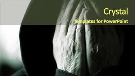  Presentation with film - Cool new slides with blind man - phobia special toned film photo backdrop and a tawny brown colored foreground