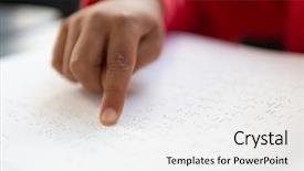  Presentation with school elementary - Slide set consisting of blind mixed-race school background and a white colored foreground